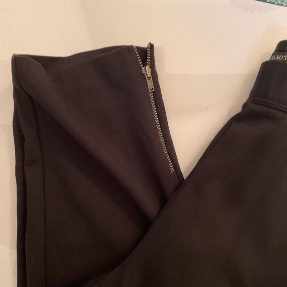Talbots Pants Women's 1X Black Ankle Ponte Pull On Side Zip - Picture 15 of 15
